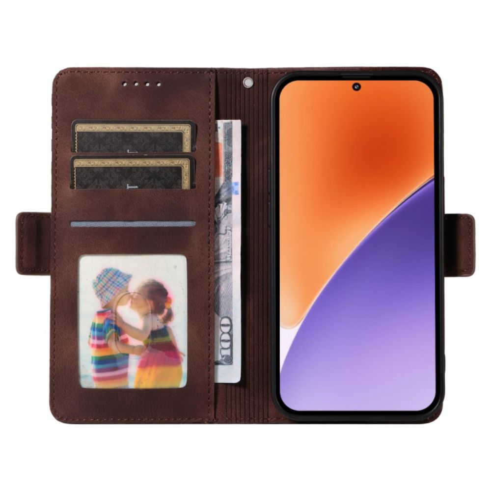 Leren Hoesje Xiaomi 15 Sterrenpatroon