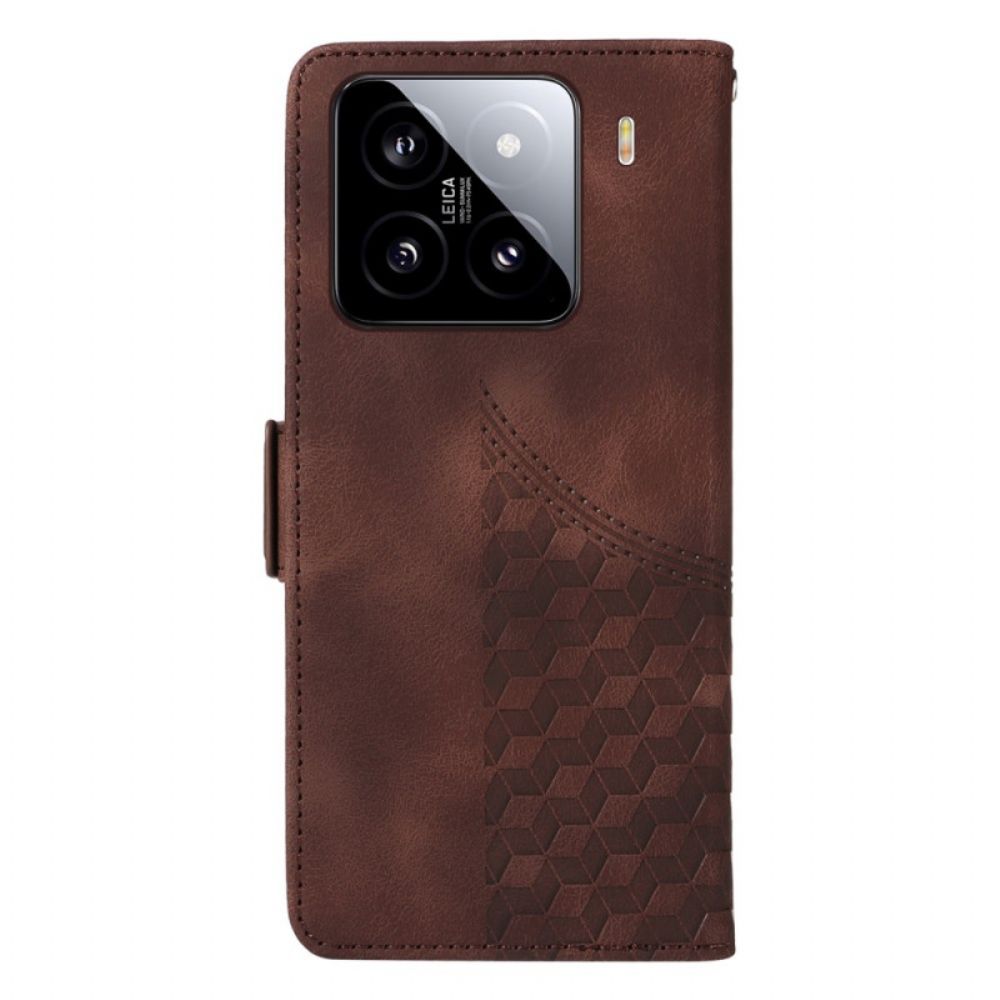 Leren Hoesje Xiaomi 15 Sterrenpatroon