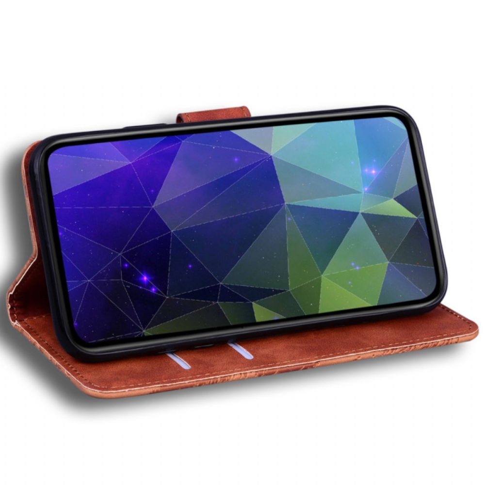 Leren Hoesje Xiaomi 15 Suède-effect