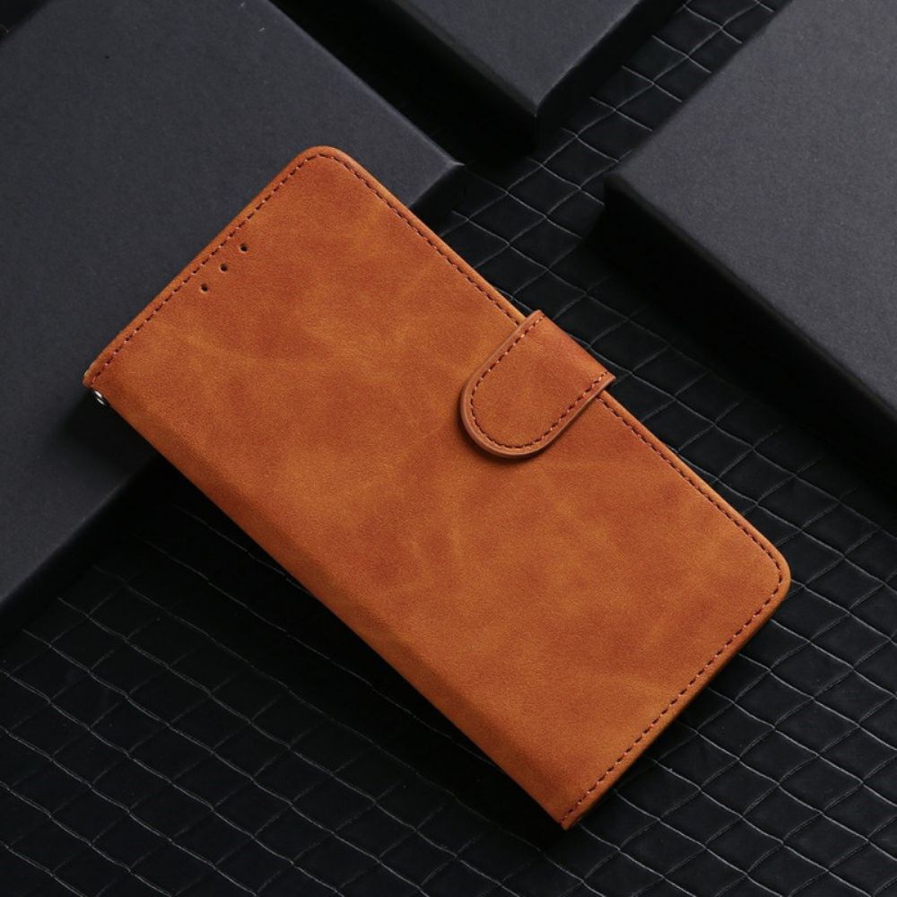 Leren Hoesje Xiaomi 15 Suède-effect Bescherming Hoesje