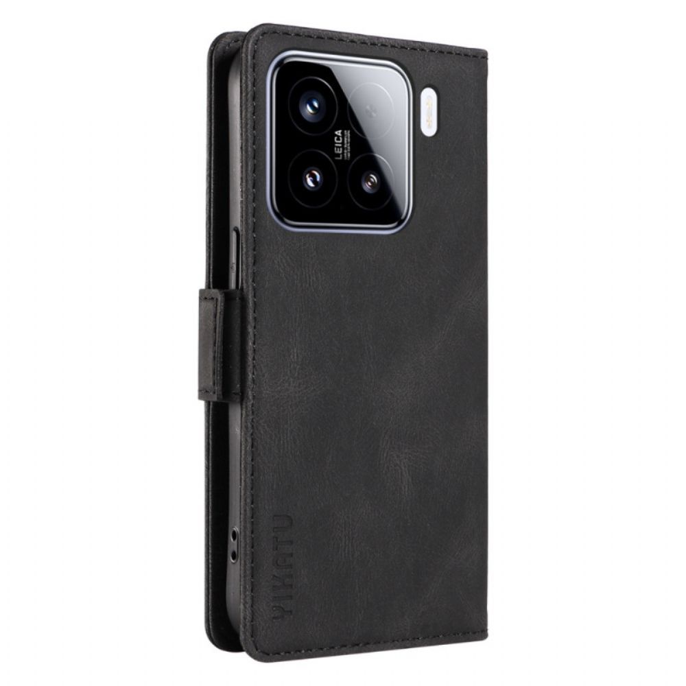 Leren Hoesje Xiaomi 15 Yikatu Suède-effect