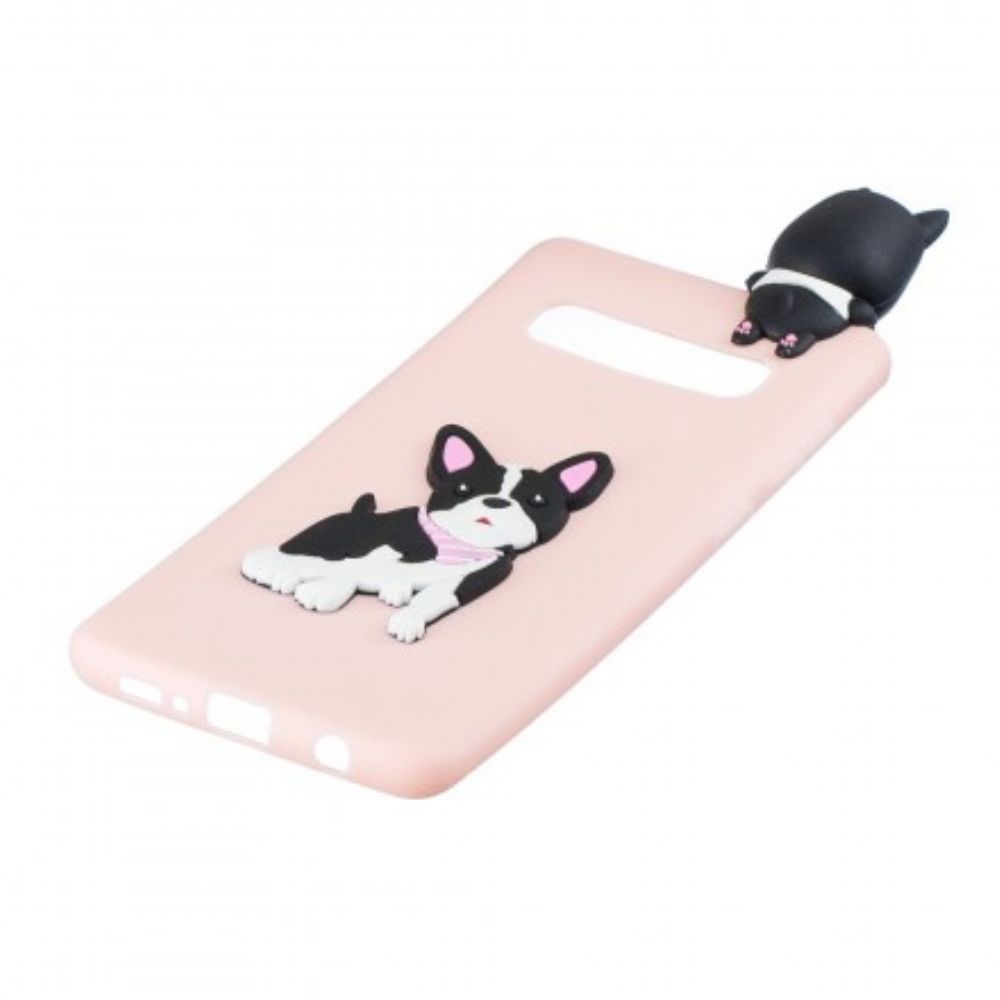 Hoesje voor Samsung Galaxy S10 Plus 3d Mijn Puppy