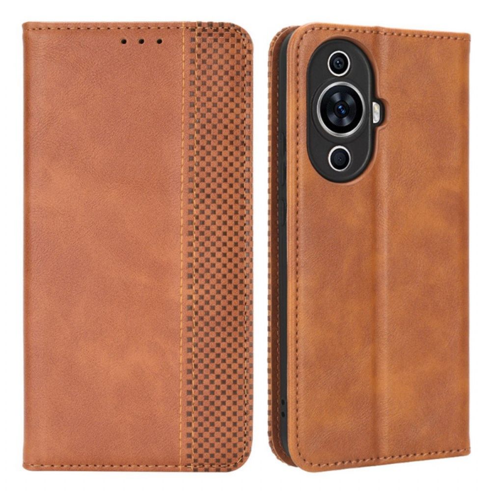 Folio-hoesje Huawei Nova 12s Vintage Bescherming Hoesje
