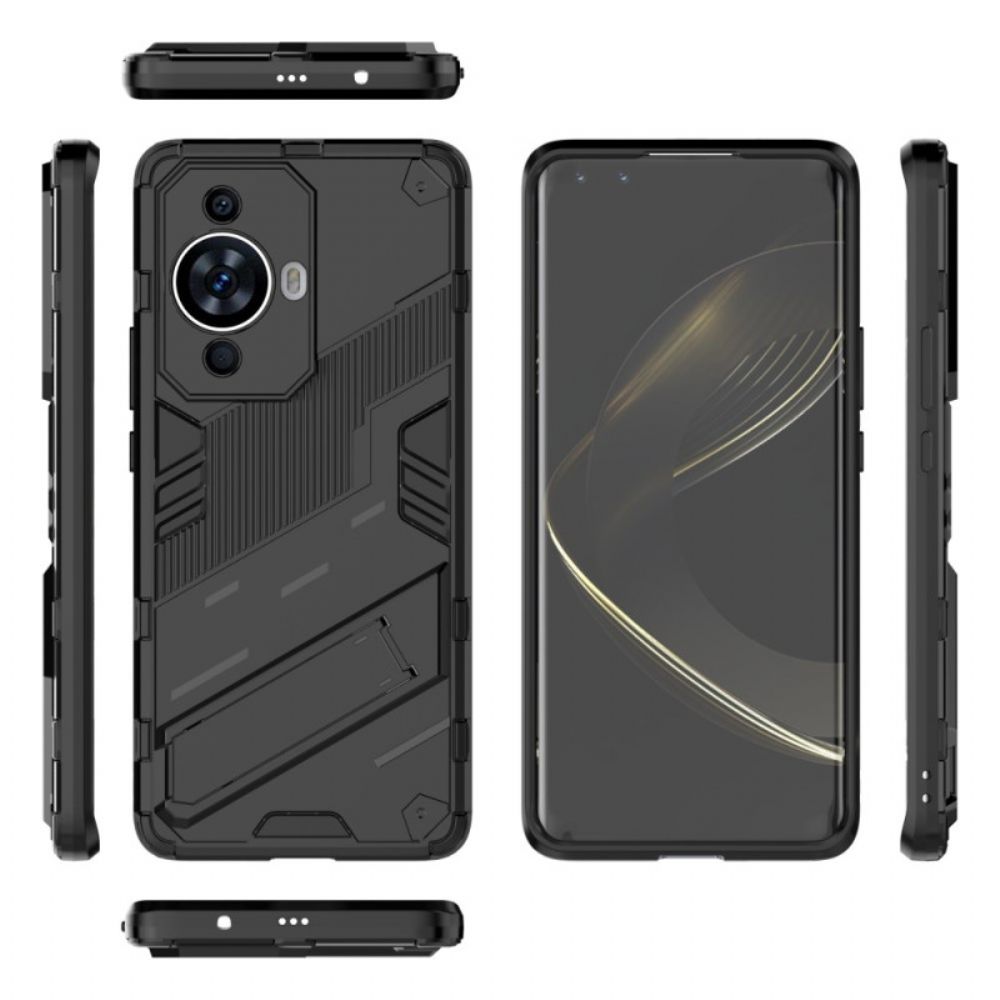 Hoesje Voor Huawei Nova 12s Afneembare Steun Twee Handsfree Posities