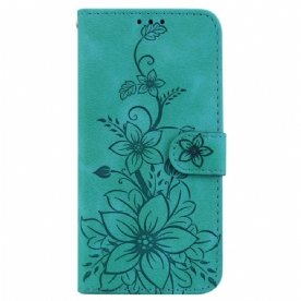 Folio-hoesje Motorola Edge 50 Pro Bloemmotief