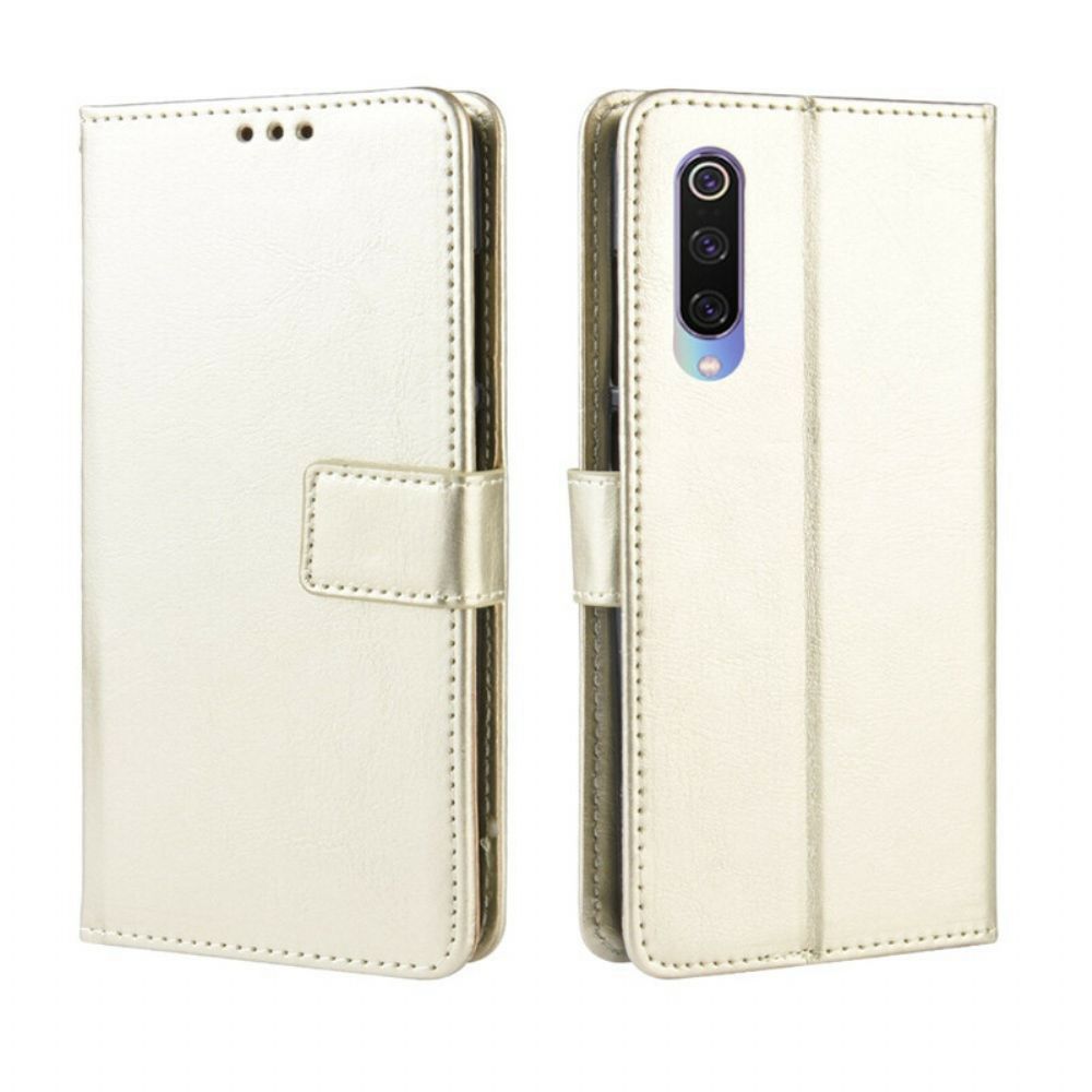 Folio-hoesje voor Xiaomi Mi 9 Lite Flitsachtig Kunstleer