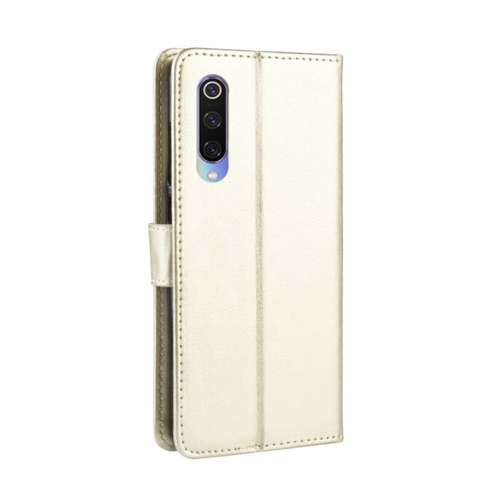 Folio-hoesje voor Xiaomi Mi 9 Lite Flitsachtig Kunstleer