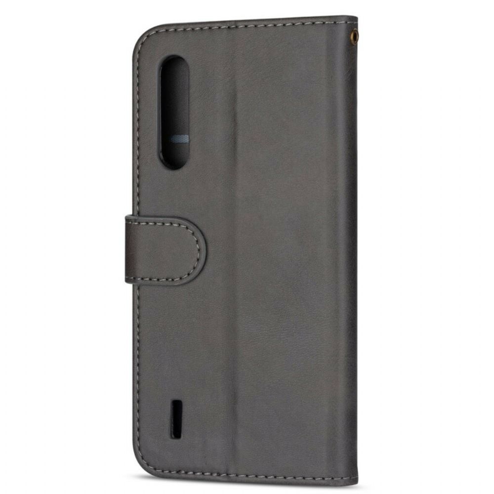 Folio-hoesje voor Xiaomi Mi 9 Lite Portemonnee Met Koord