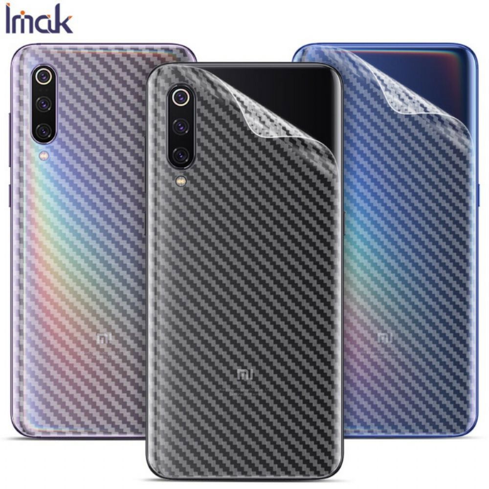 Achterste Beschermfolie Voor Xiaomi Mi 9 / Mi 9 Lite Carbon Imak