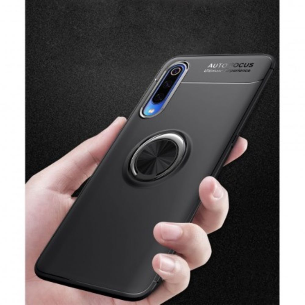 Hoesje voor Xiaomi Mi 9 Draaiende Ring