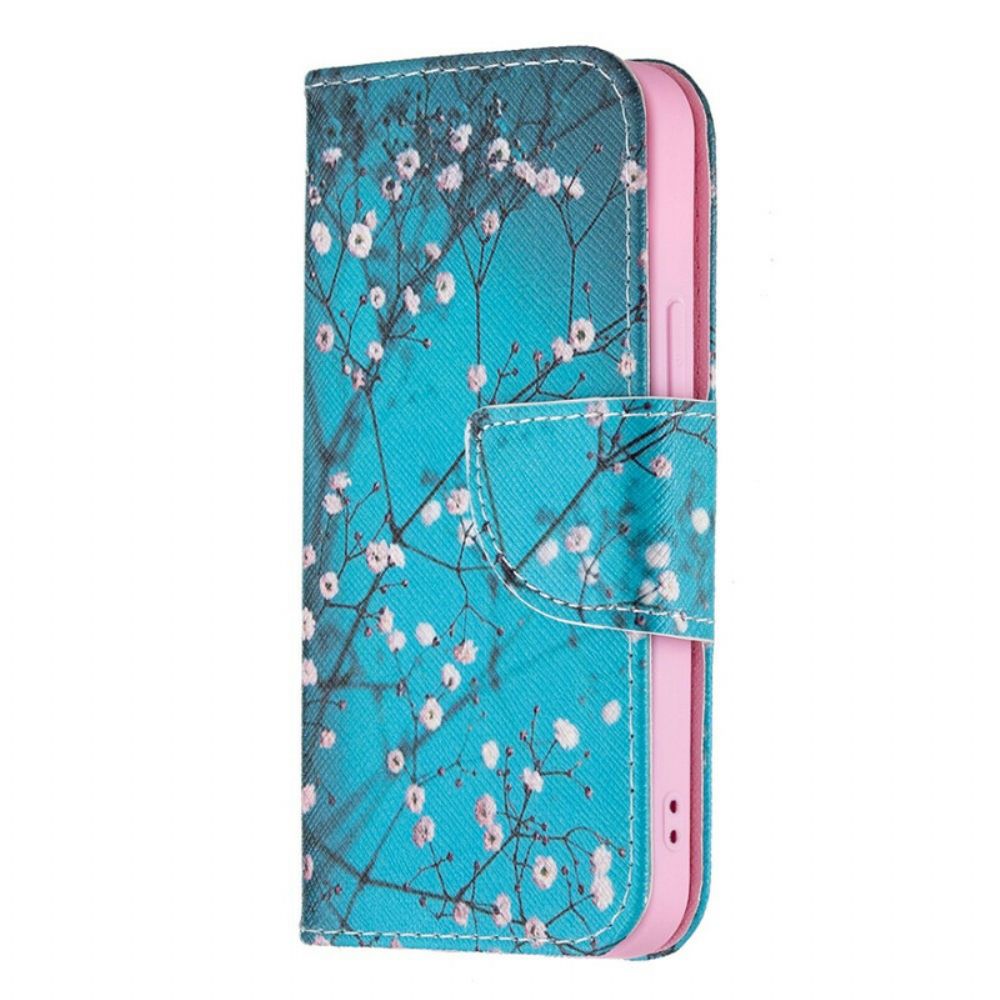 Folio-hoesje voor iPhone 13 Mini Bloeiende Tak