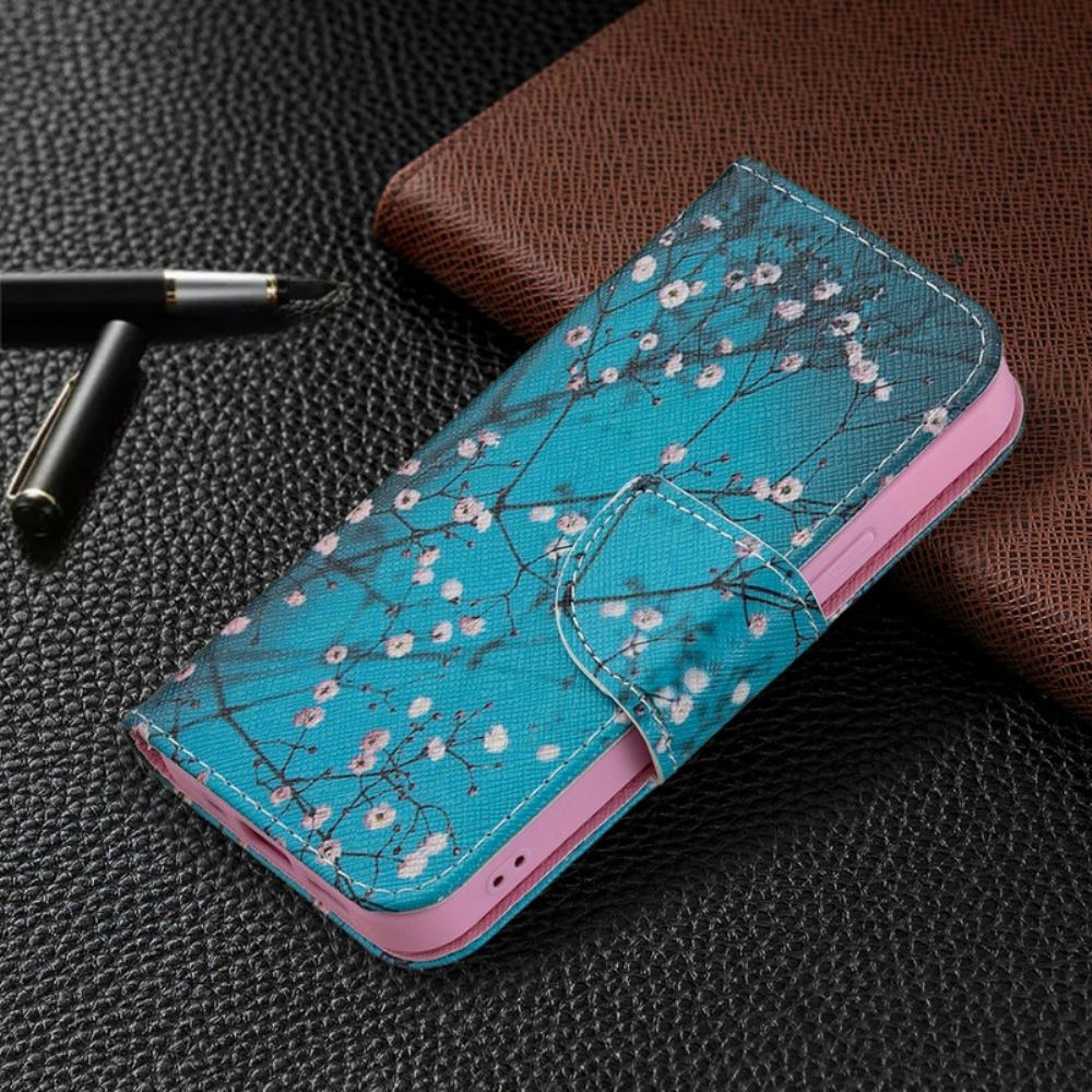 Folio-hoesje voor iPhone 13 Mini Bloeiende Tak