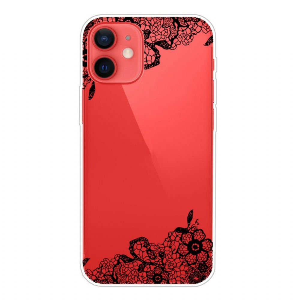 Hoesje voor iPhone 13 Mini Fijn Kant
