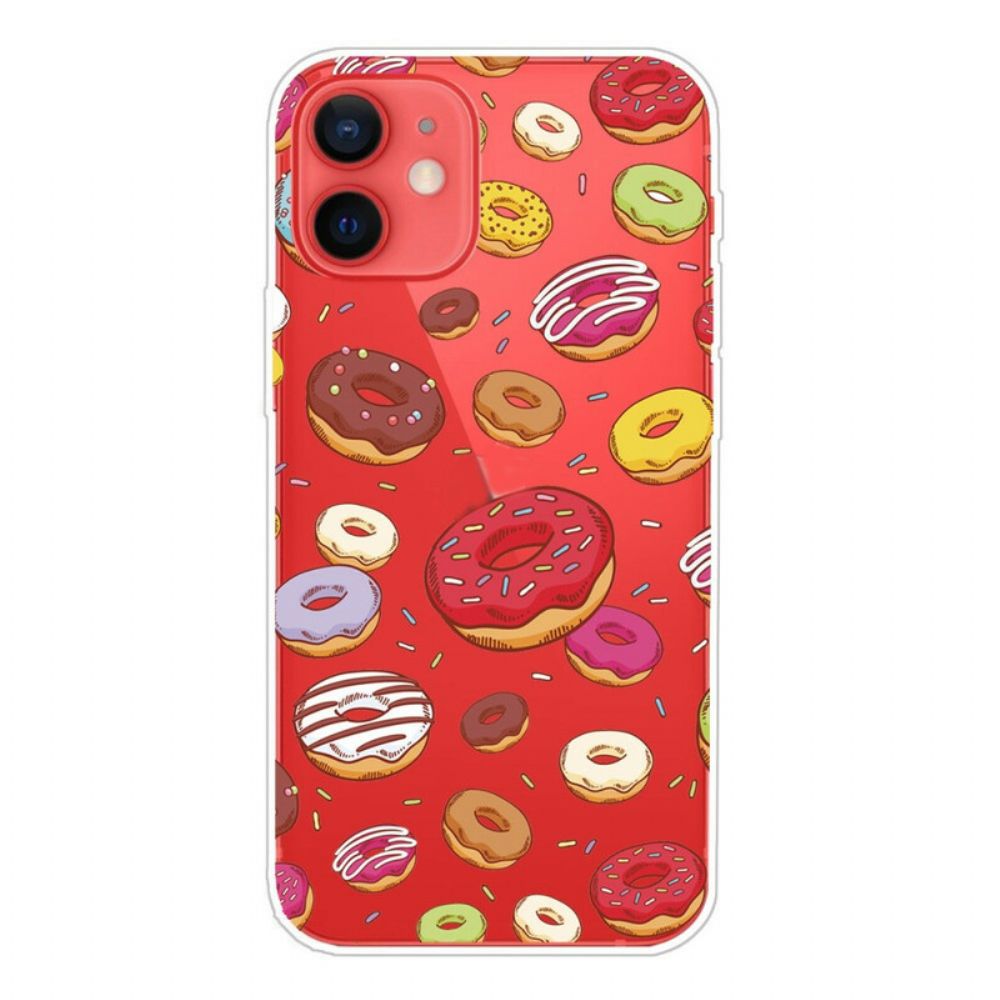 Hoesje voor iPhone 13 Mini Liefde Donuts