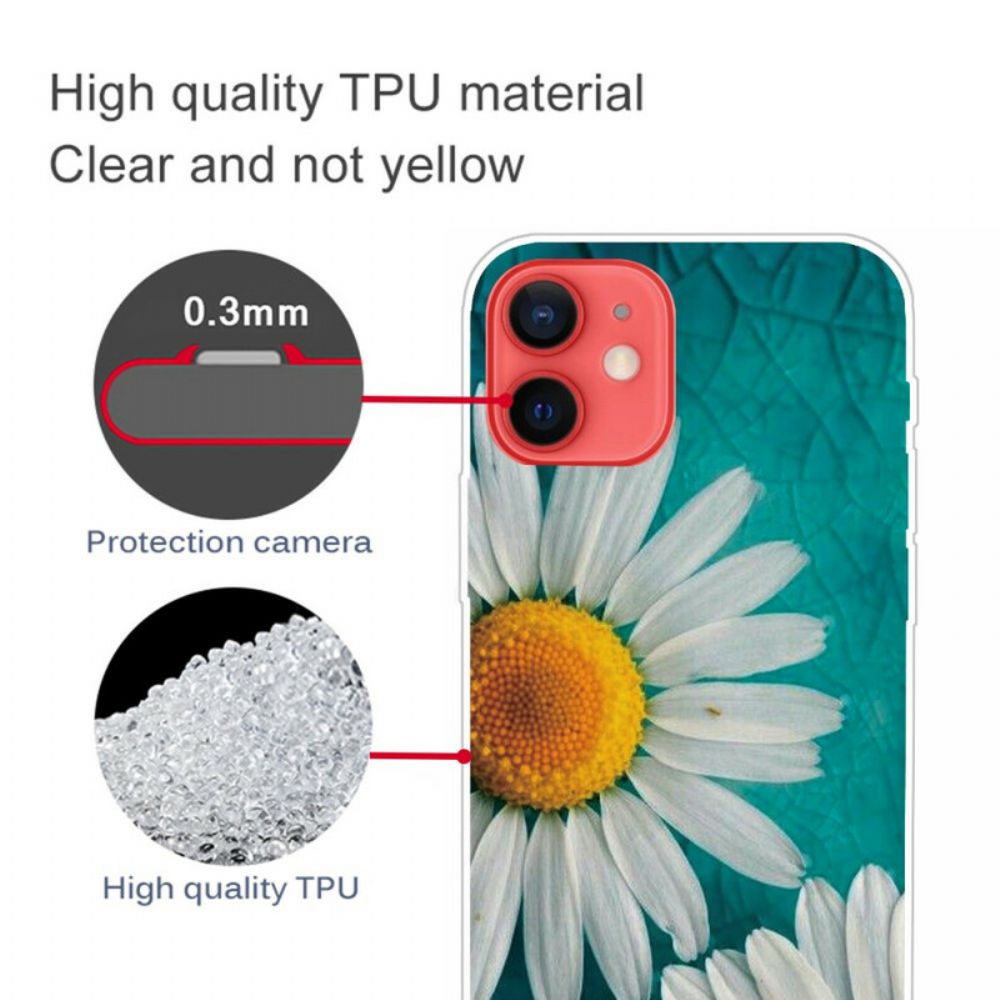 Telefoonhoesje voor iPhone 13 Mini Daisy