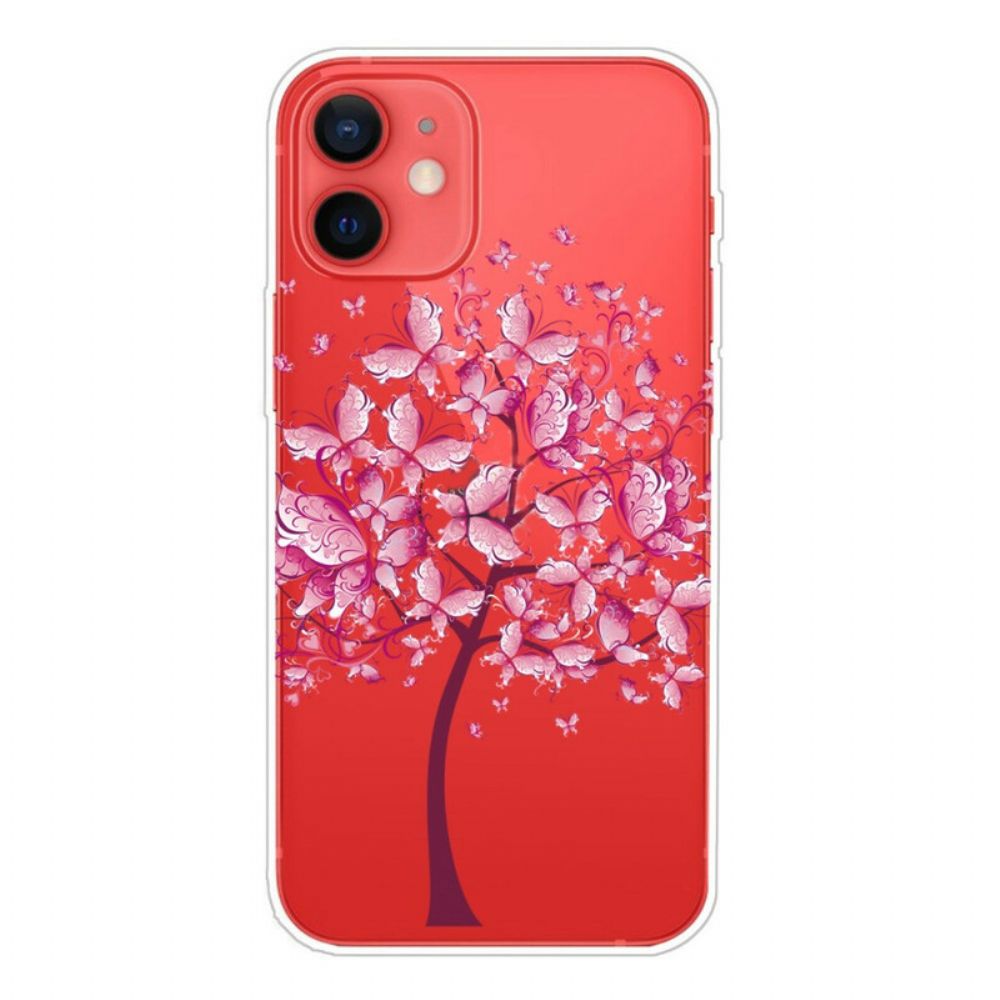 Telefoonhoesje voor iPhone 13 Mini Roze Boom Top