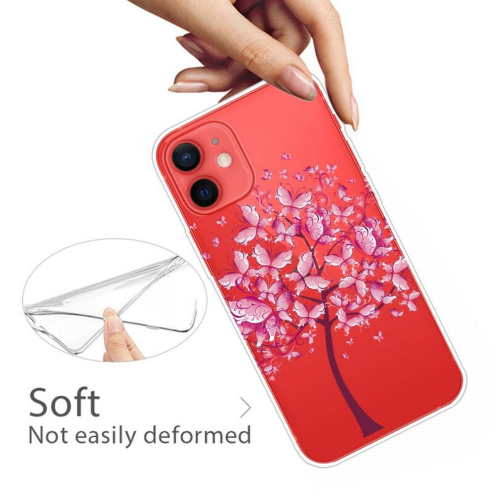 Telefoonhoesje voor iPhone 13 Mini Roze Boom Top
