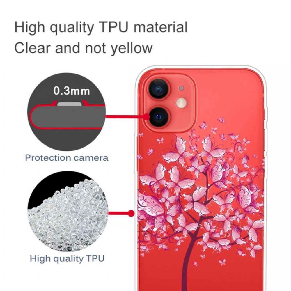 Telefoonhoesje voor iPhone 13 Mini Roze Boom Top