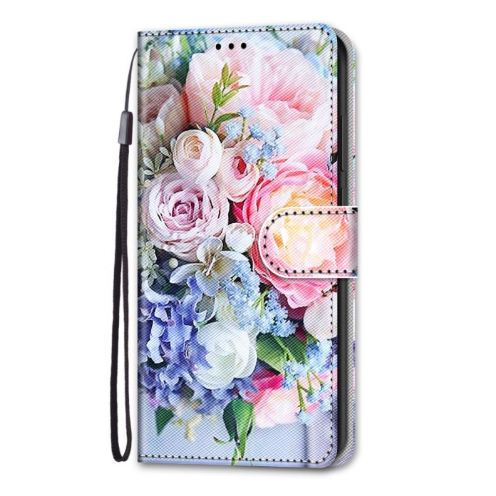 Folio-hoesje voor Samsung Galaxy A33 5G Bloemenwonder