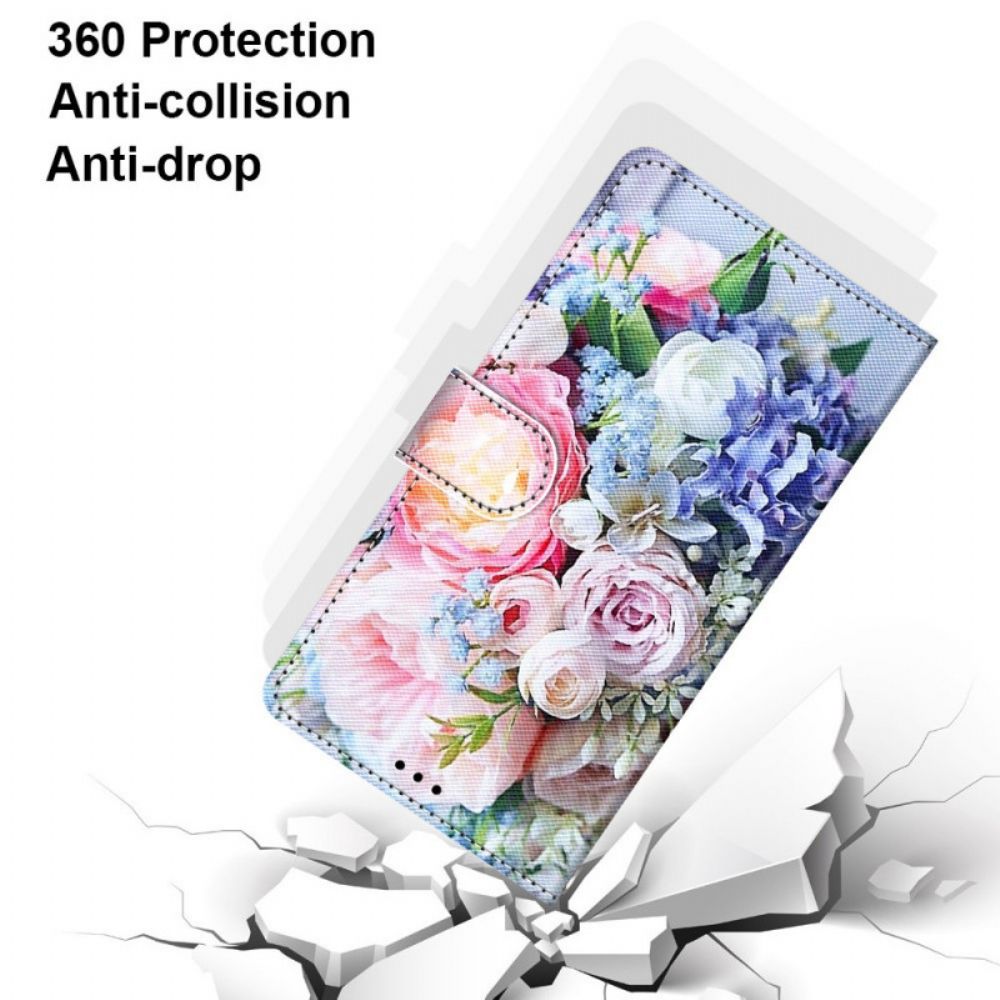 Folio-hoesje voor Samsung Galaxy A33 5G Bloemenwonder