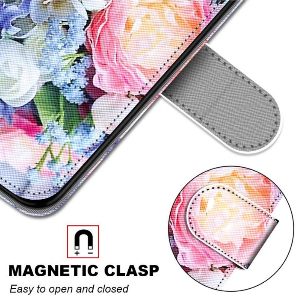 Folio-hoesje voor Samsung Galaxy A33 5G Bloemenwonder