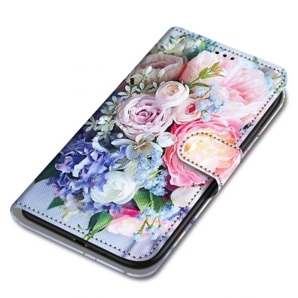Folio-hoesje voor Samsung Galaxy A33 5G Bloemenwonder