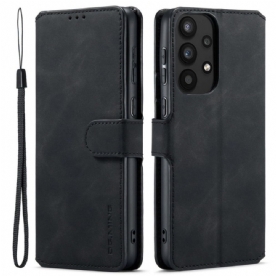 Folio-hoesje voor Samsung Galaxy A33 5G Dg.ming Retro