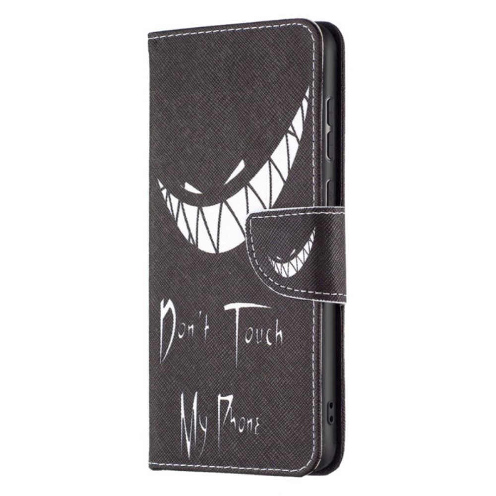 Folio-hoesje voor Samsung Galaxy A33 5G Duivelstelefoon
