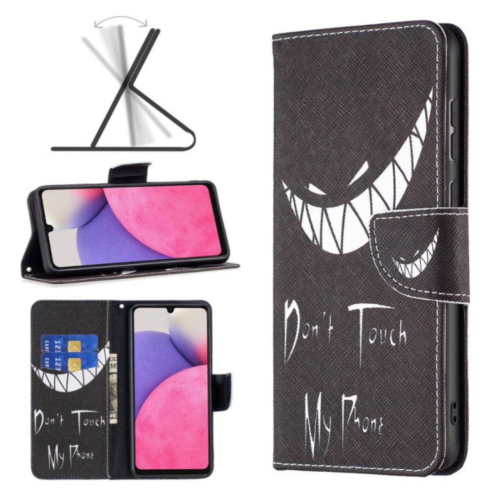 Folio-hoesje voor Samsung Galaxy A33 5G Duivelstelefoon