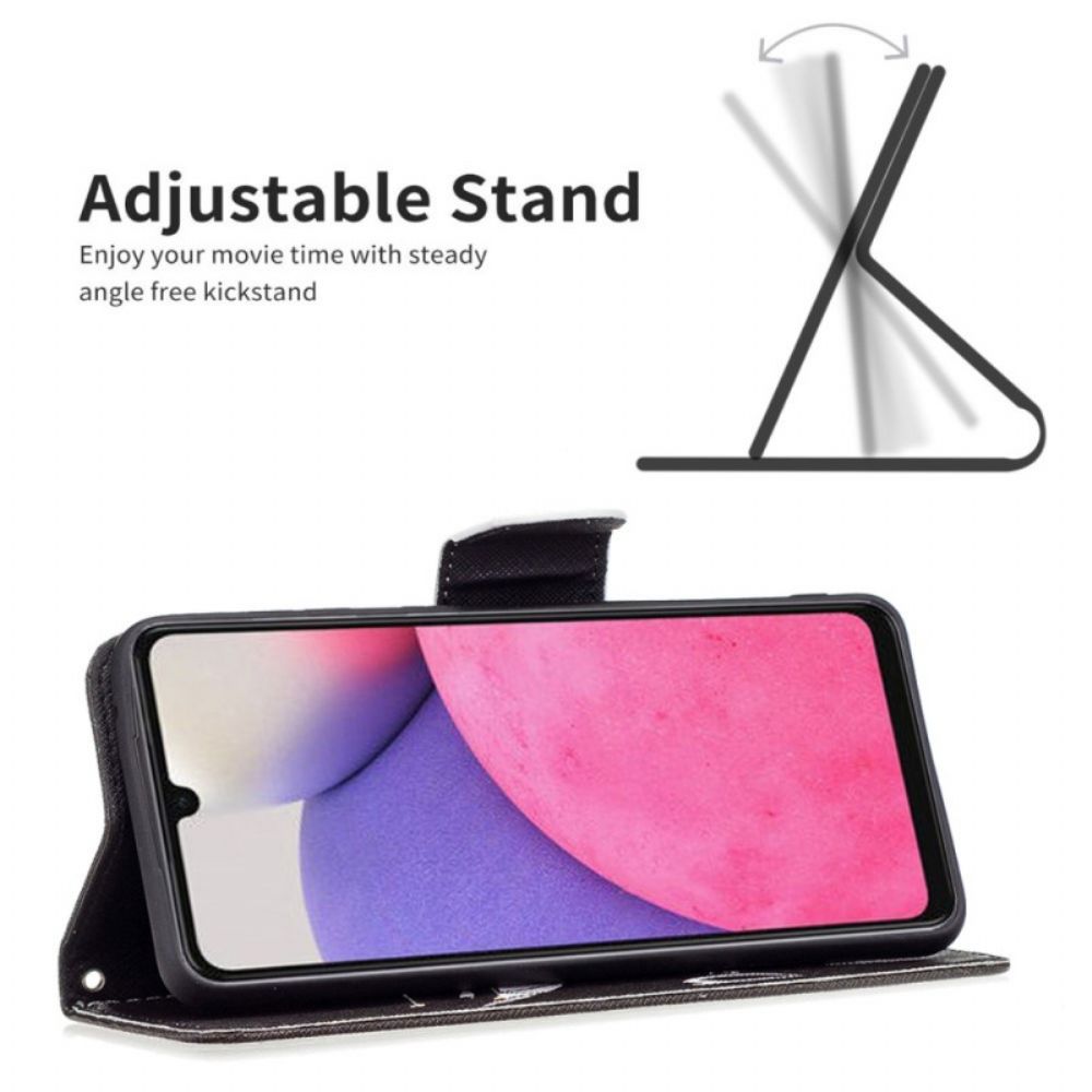 Folio-hoesje voor Samsung Galaxy A33 5G Duivelstelefoon