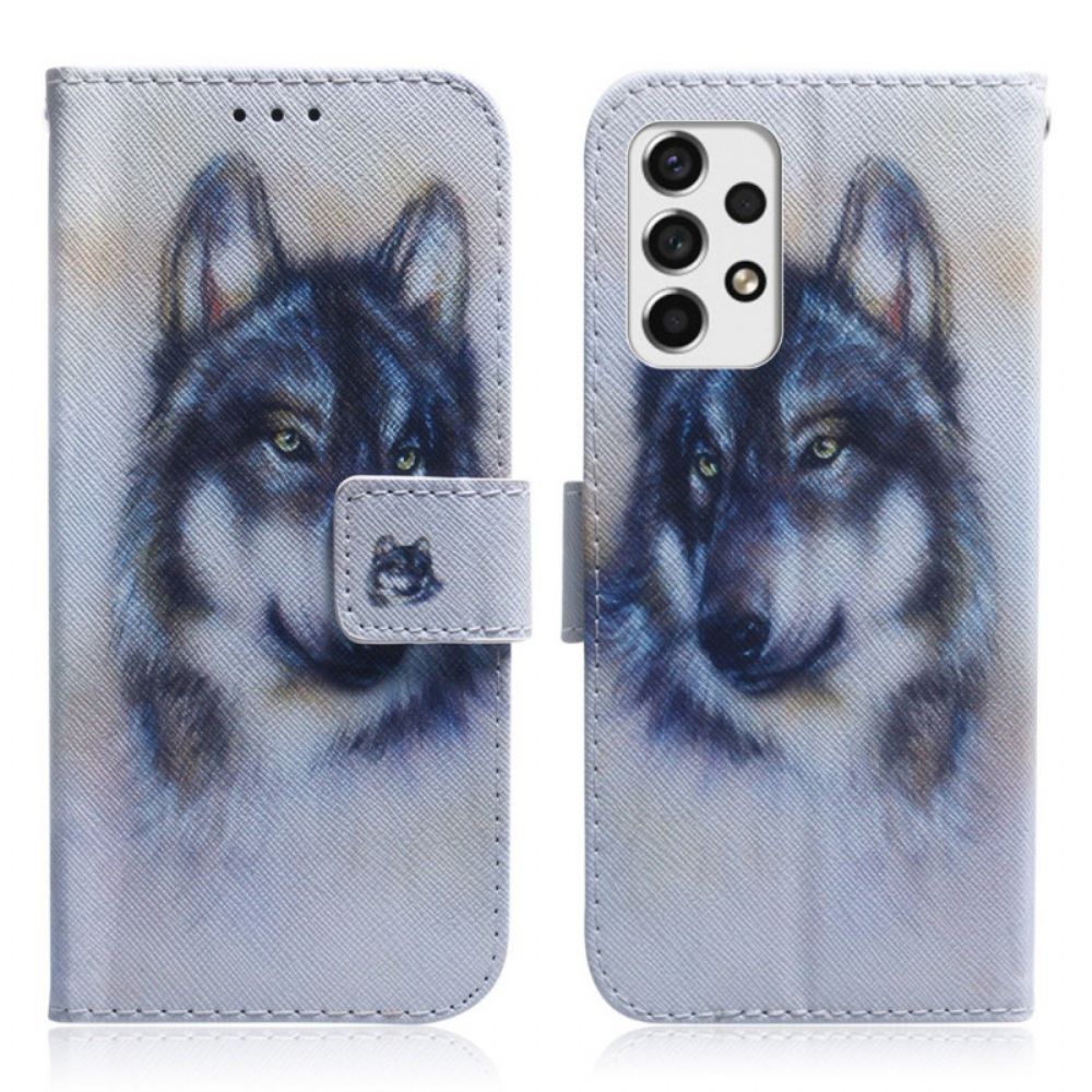 Folio-hoesje voor Samsung Galaxy A33 5G Hondsblik