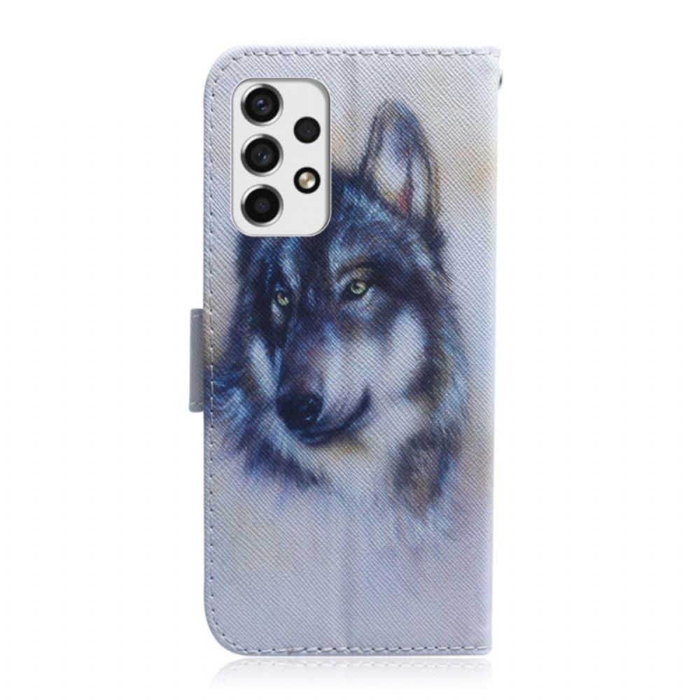 Folio-hoesje voor Samsung Galaxy A33 5G Hondsblik