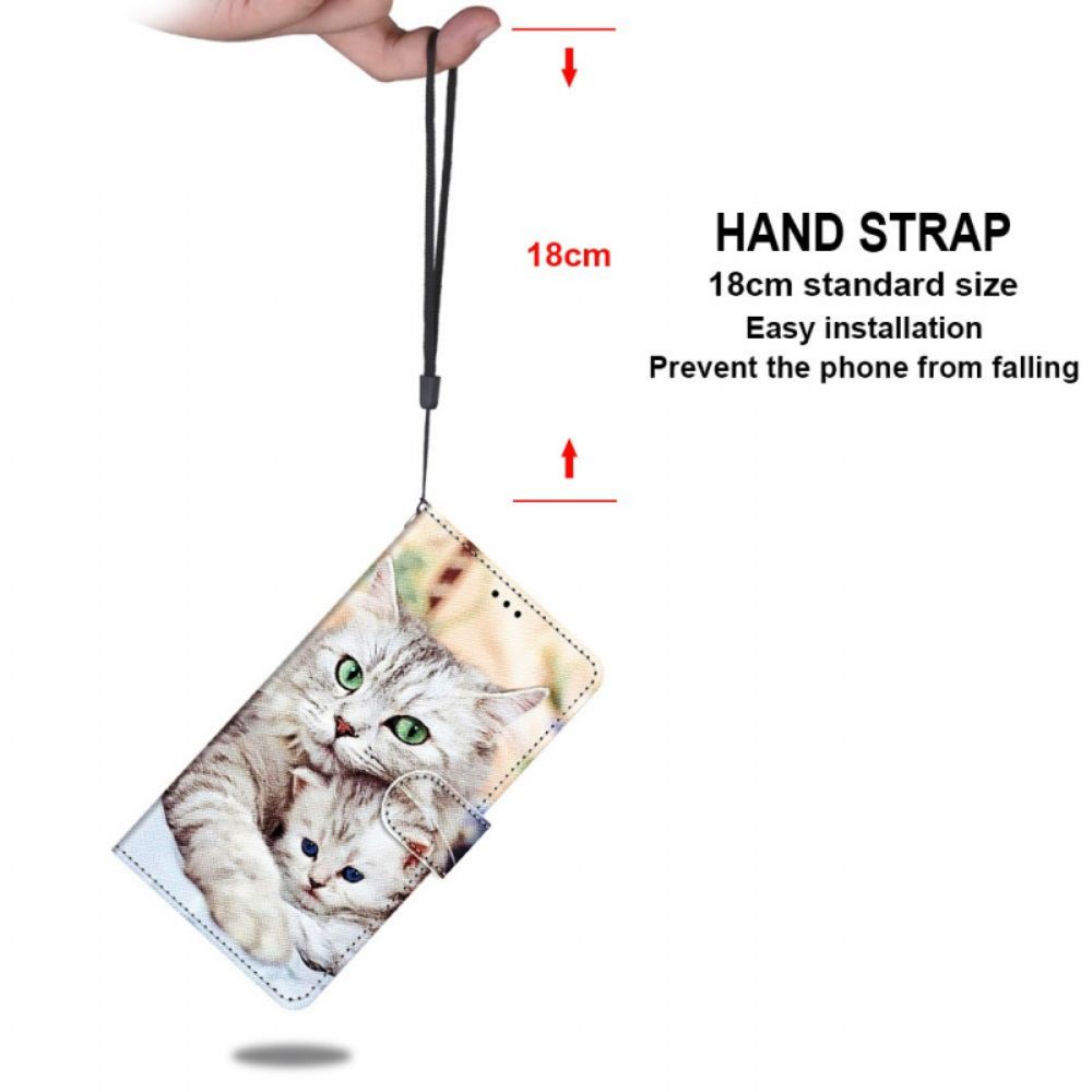 Folio-hoesje voor Samsung Galaxy A33 5G Kattenfamilie