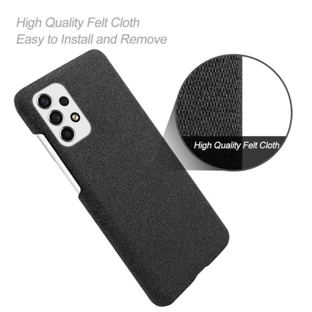 Hoesje voor Samsung Galaxy A33 5G Doek Textuur