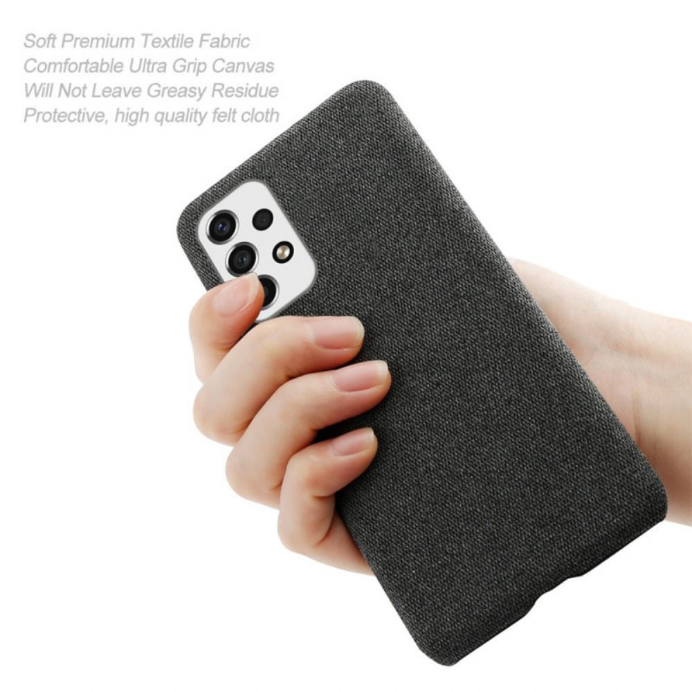 Hoesje voor Samsung Galaxy A33 5G Doek Textuur