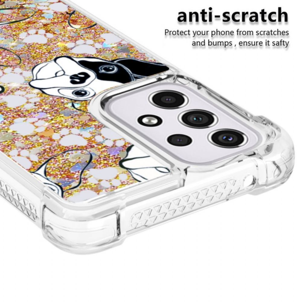 Hoesje voor Samsung Galaxy A33 5G Meneer Glitterhond