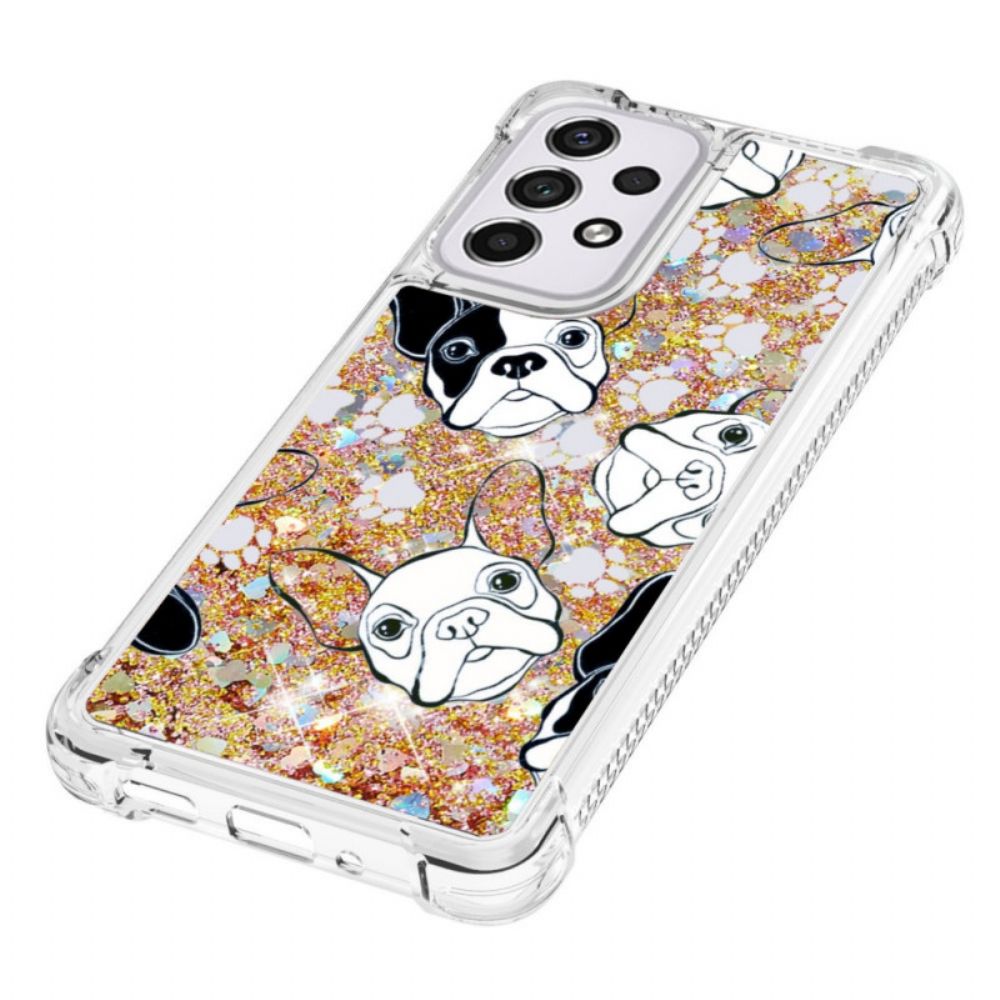 Hoesje voor Samsung Galaxy A33 5G Meneer Glitterhond