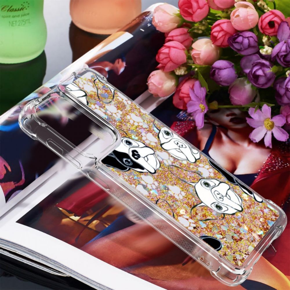 Hoesje voor Samsung Galaxy A33 5G Meneer Glitterhond