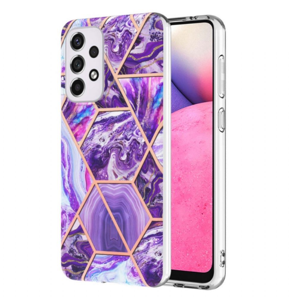 Hoesje voor Samsung Galaxy A33 5G Ultra-design Marmer