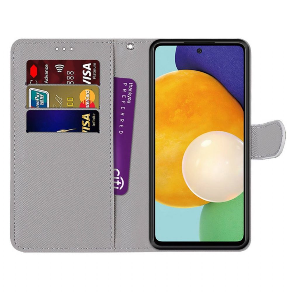 Leren Hoesje voor Samsung Galaxy A33 5G Vinger Hart