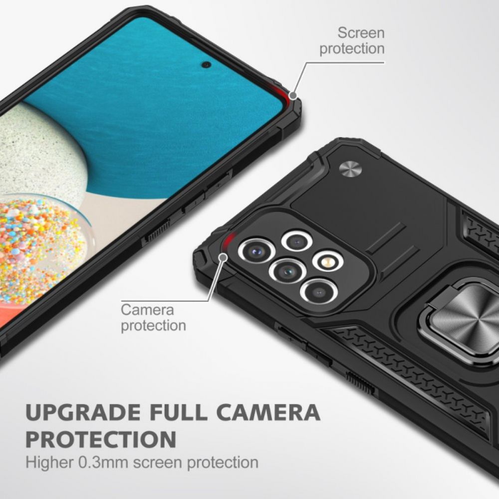 Telefoonhoesje voor Samsung Galaxy A33 5G Ring-ondersteuning Ontwerp