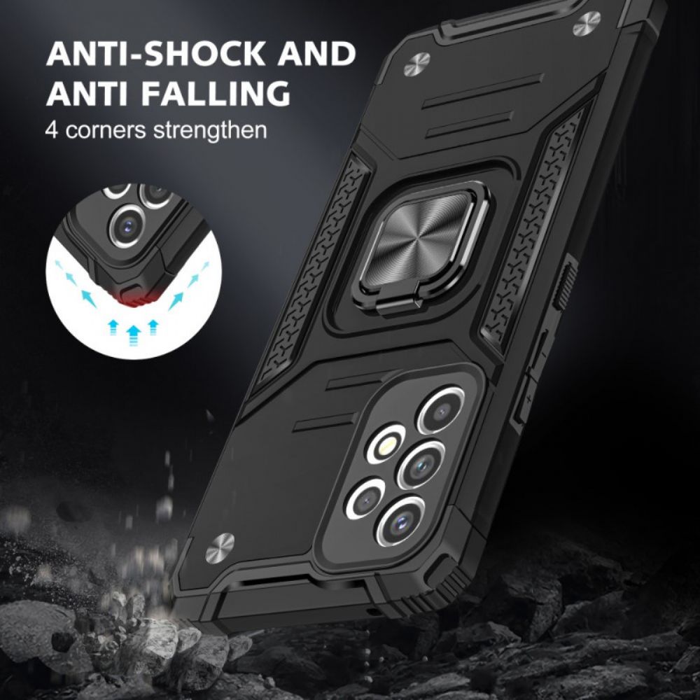 Telefoonhoesje voor Samsung Galaxy A33 5G Ring-ondersteuning Ontwerp