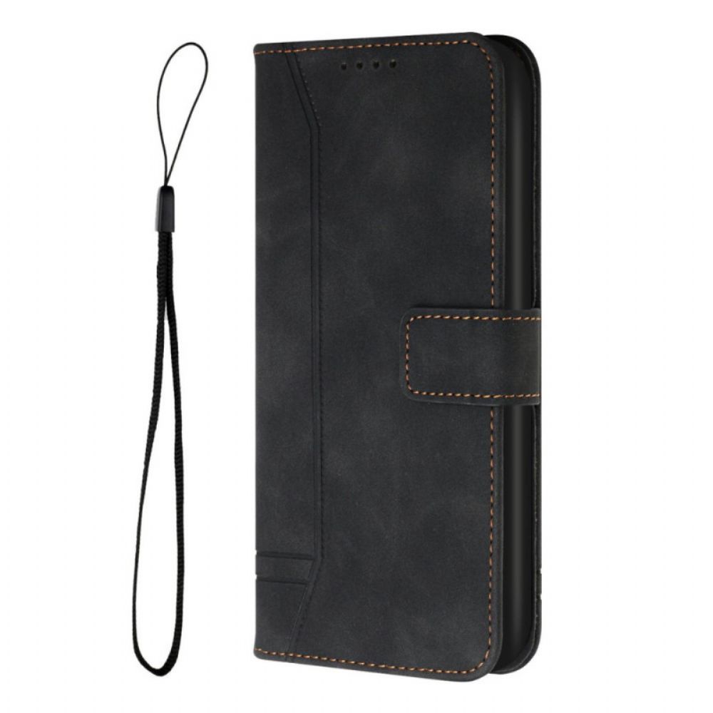 Folio-hoesje voor Samsung Galaxy S20 Ultra Glimlach Met Lanyard
