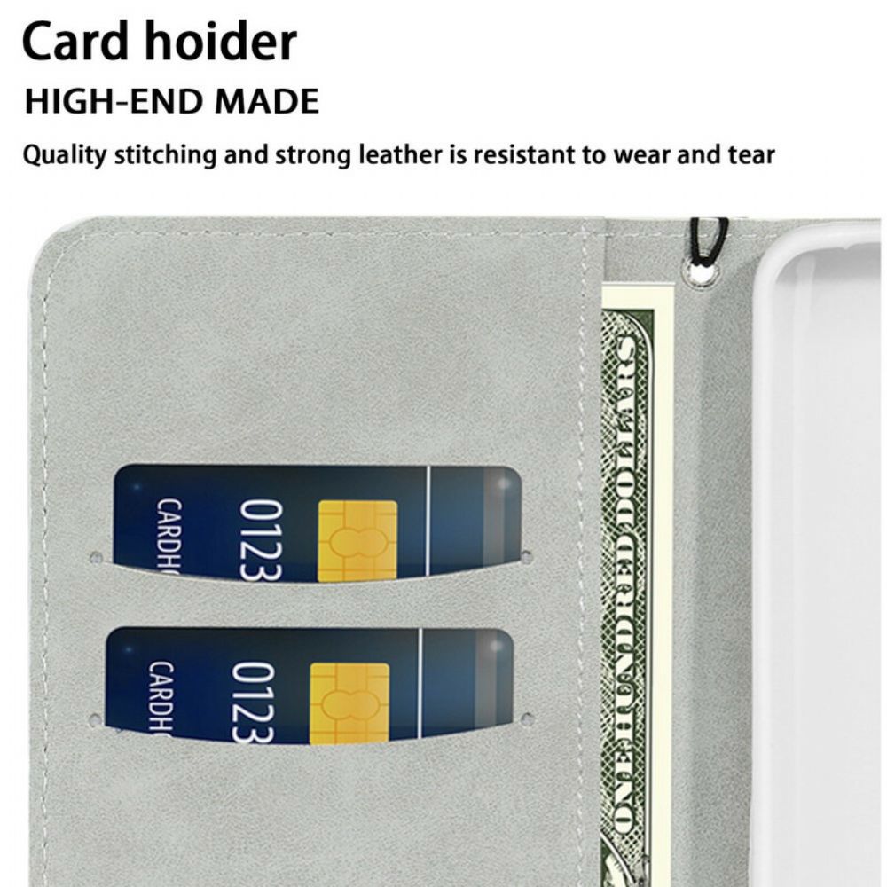 Folio-hoesje voor Samsung Galaxy S20 Ultra Pailletten S-ontwerp