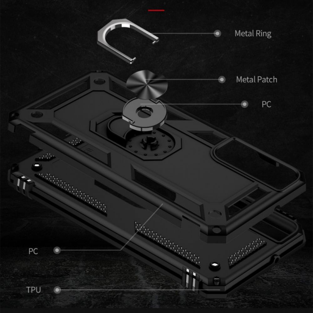 Hoesje voor Samsung Galaxy S22 5G Premium Ring