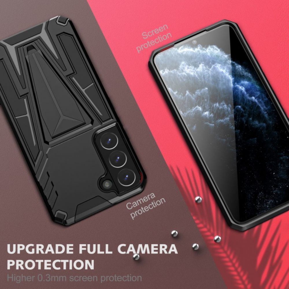Hoesje voor Samsung Galaxy S22 5G Resistente Premium-ondersteuning