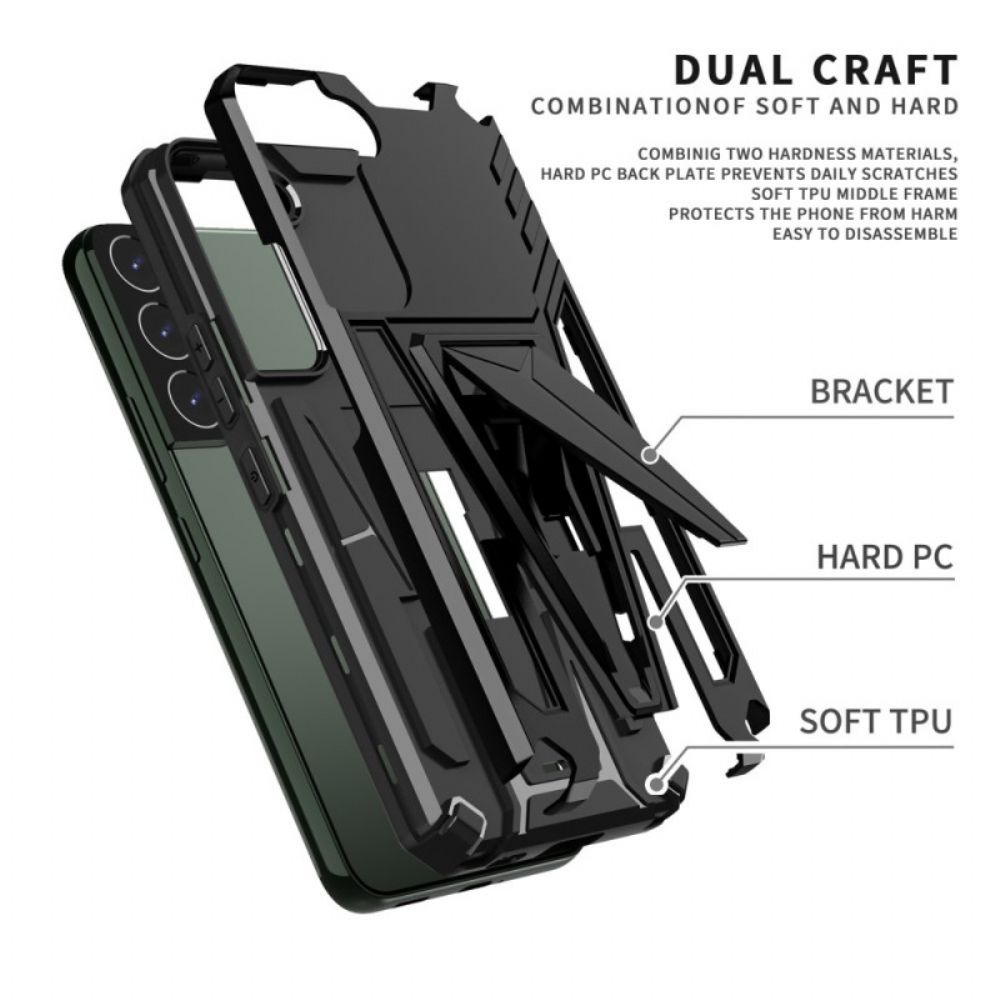Hoesje voor Samsung Galaxy S22 5G Resistente Premium-ondersteuning