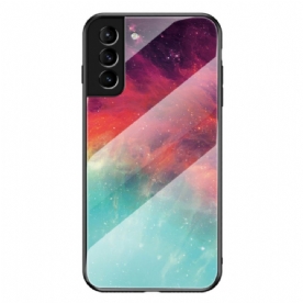 Hoesje voor Samsung Galaxy S22 5G Schoonheid Gehard Glas