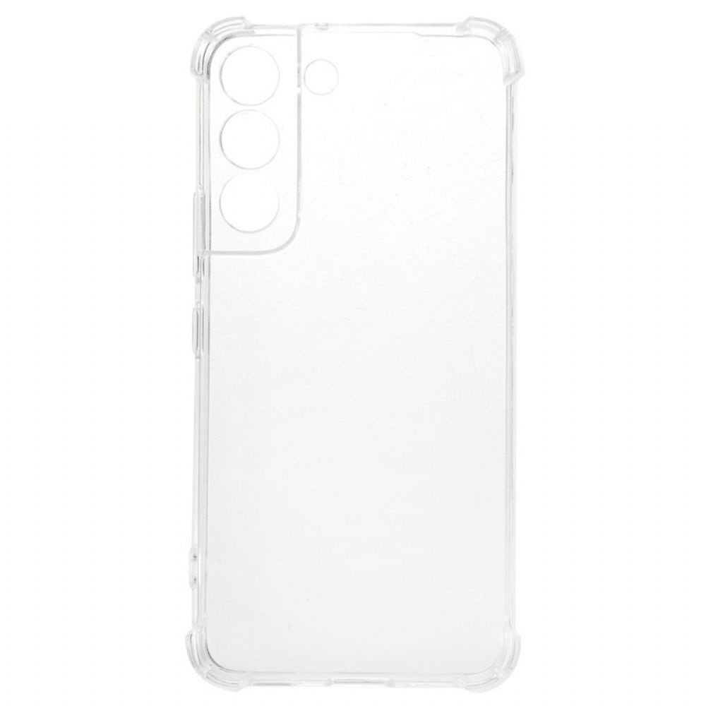 Hoesje voor Samsung Galaxy S22 5G Transparante Versterkte Hoeken