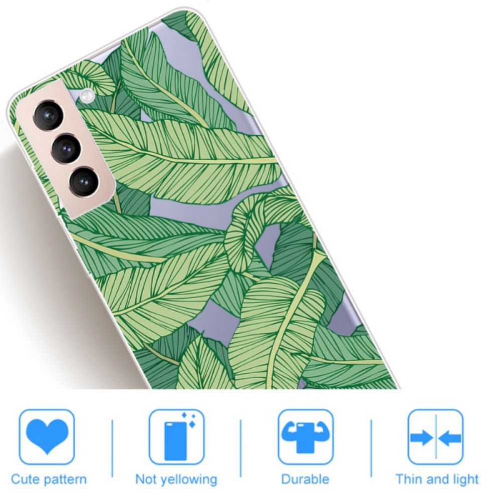 Telefoonhoesje voor Samsung Galaxy S22 5G Cactus Aquarel